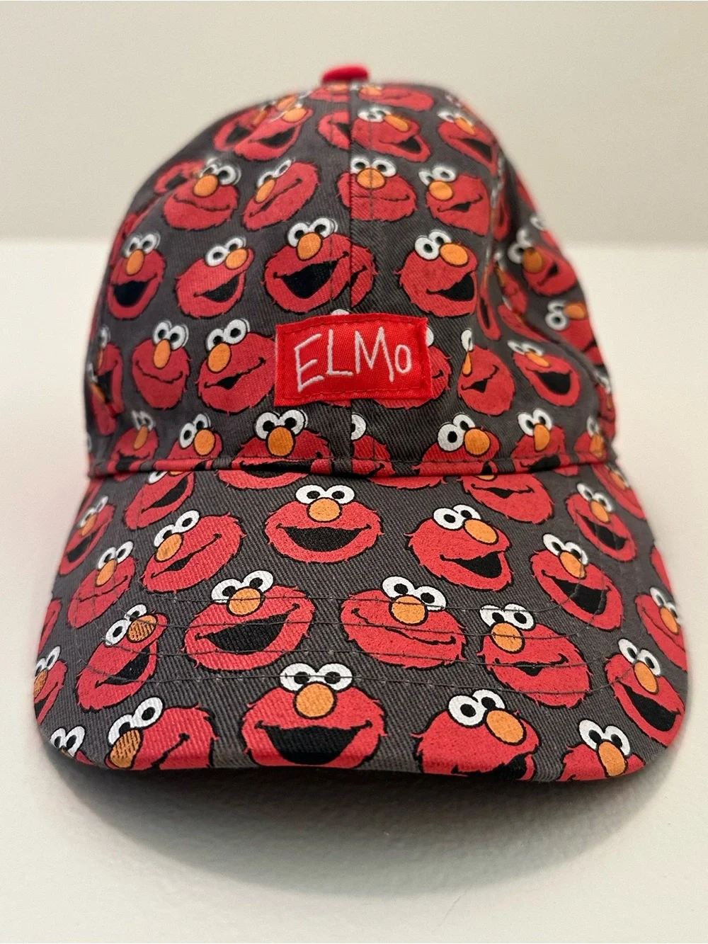 Sesame Street Elmo 100% Cotton Vintage Style Youth Ballcap Hat